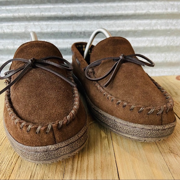 Men’s Suede Leather House Shoes - Picture 3 of 6